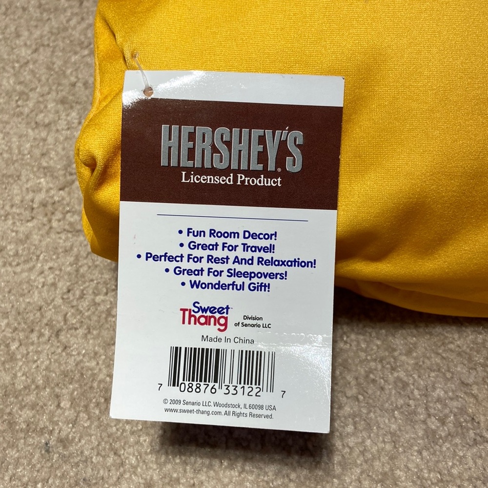 BNWT Milk Duds Bean Pillow - throw pillow - Picture 5 of 10